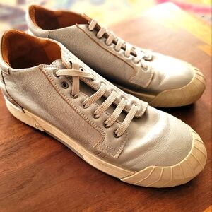 Silver John Fluevog Casual Shoes